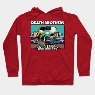 death brothers skateboard club Hoodie